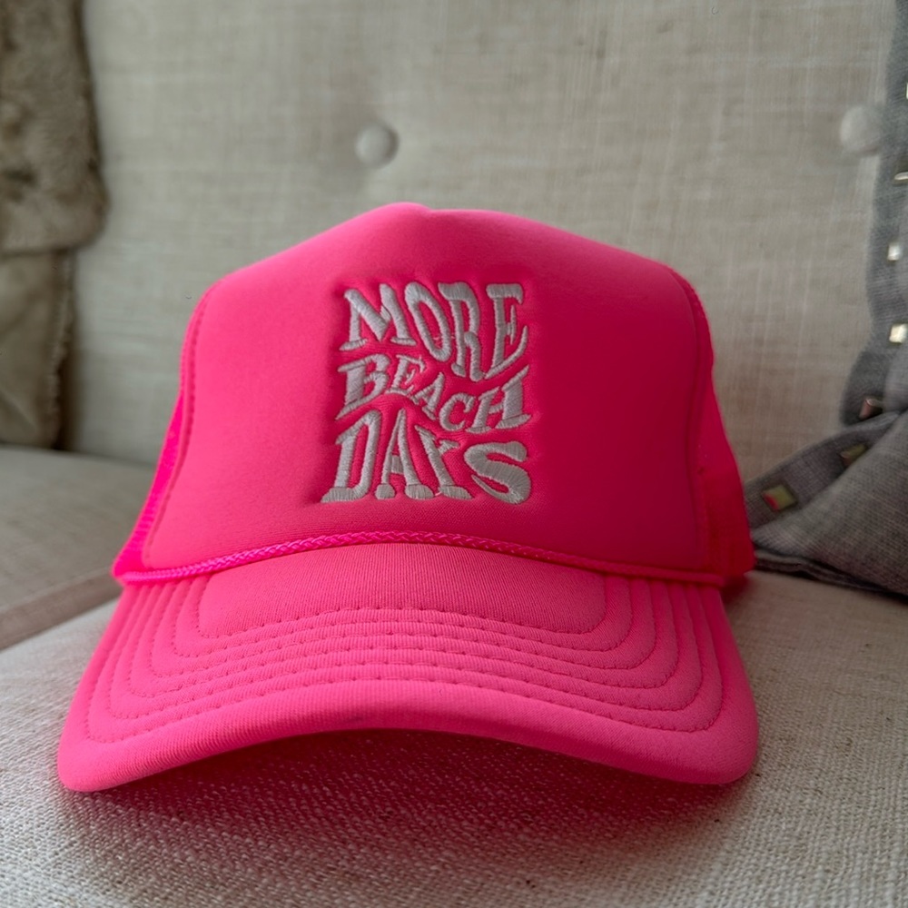BeachKrew “more beach days” trucker hat